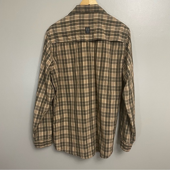 Mens Wrangler ATG long-sleeved men’s Medium Gorpcore roll tab sleeve - Picture 6 of 13